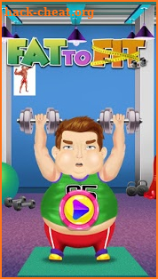 Fat to Fit: Weight Loss Fitness Gym Simulator screenshot