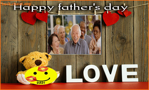 Father's day frames screenshot