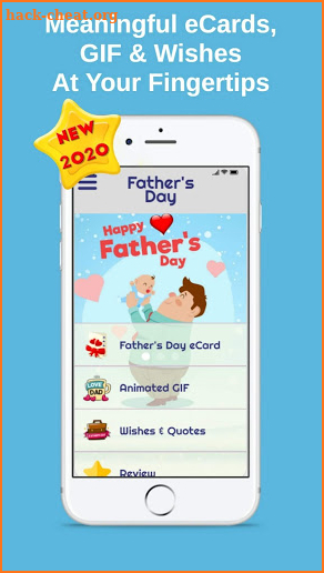 Fathers Day Greeting Cards & Wishes screenshot