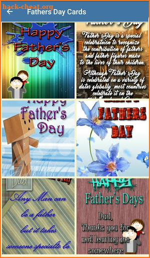 Fathers Day Greeting, Quotes, GIF screenshot