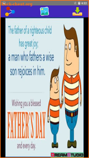 Father's day images screenshot