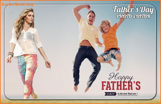 Father's Day Photo Editor screenshot