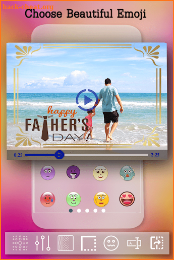 Fathers Day Video Maker 2018 - Father's Day Video screenshot