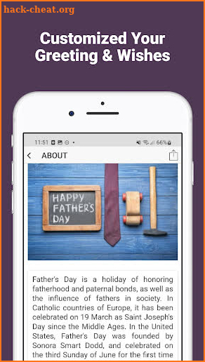 Fathers Day Wishes & Greeting screenshot