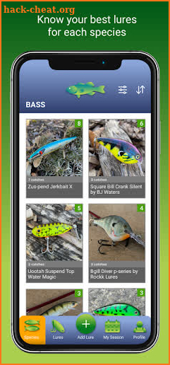 Fatsack - Fishing Lure Hub screenshot