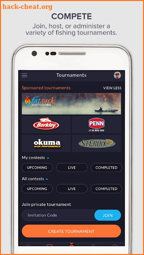 Fatsack Outdoors- Fishing Log & Tournament App screenshot
