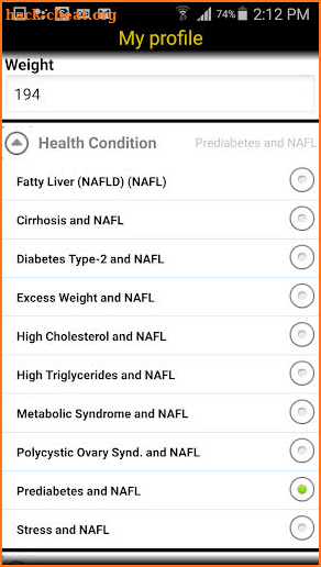 Fatty Liver (NAFL) screenshot