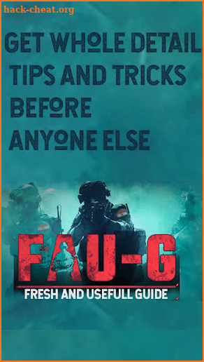 FAU-G ||Fresh And Useful Guide|| For Game screenshot