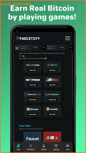 Faucetify: Earn Bitcoin & Cash screenshot