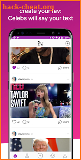 Favi — You Type Celebrities Say screenshot