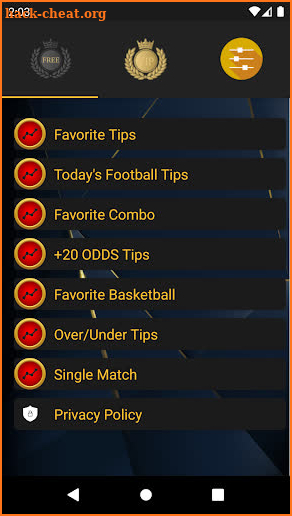 Favorite Betting Tips screenshot