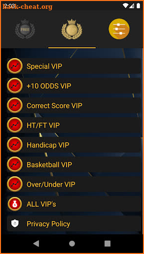 Favorite Betting Tips screenshot