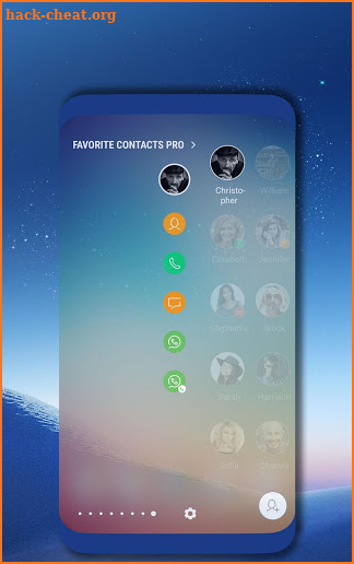 Favorite Contacts PRO screenshot