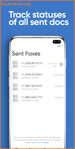 Fax App Free - Send Fax Documents from Phone screenshot