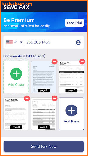 FAX APP - Send Fax From Phone screenshot