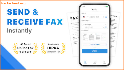 Fax App To Send Documents screenshot