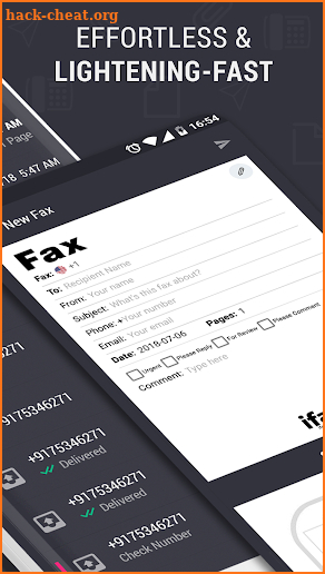 Fax: Fax app to send fax & receive fax from phone screenshot