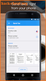Fax from Phone - Send Fax App screenshot