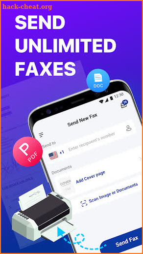 FAX - Send Fax from Phone screenshot