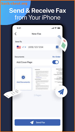 FaxFree App®: Fax From Phone screenshot