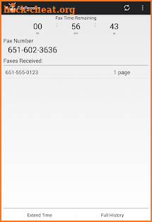 FaxReceive - receive fax phone screenshot