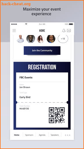 FBC Events screenshot
