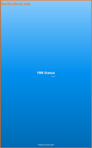 FBR Status screenshot