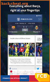 FC Barcelona Official App screenshot