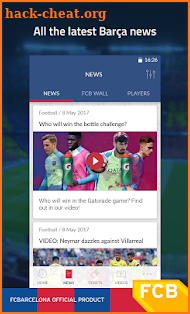 FC Barcelona Official App screenshot