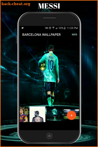 fc barcelona wallpapers live hd - messi walpapper screenshot