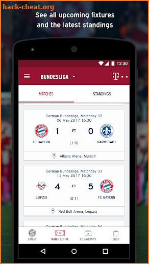 FC Bayern Munich screenshot