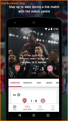 FC Bayern Munich screenshot