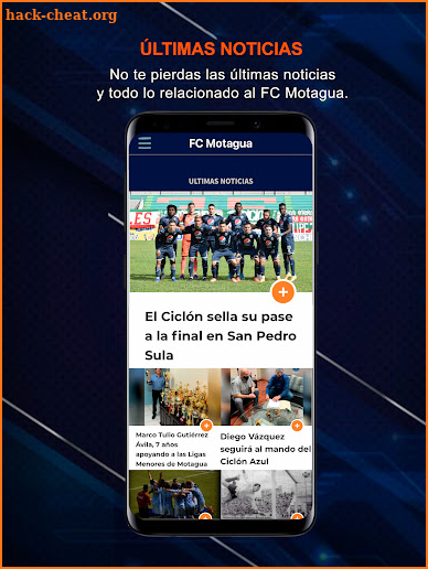 FC Motagua Oficial screenshot