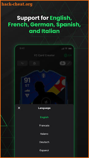 FC24&FUT Card Creator screenshot