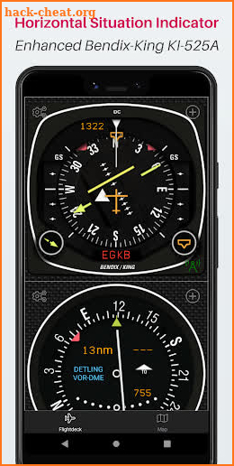 fDeck: graphically beautiful flight instruments screenshot