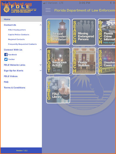 FDLE Mobile APP screenshot