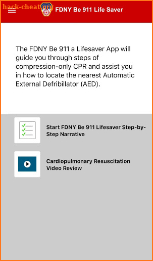 FDNY CPR screenshot