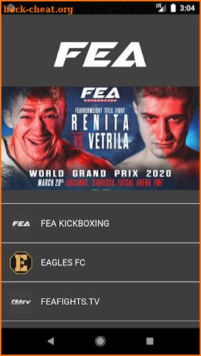 FEA - Fighting & Entertainment Association screenshot