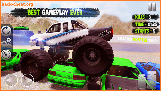 Fearless Monster Truck Crash : Demolition Derby 3D screenshot