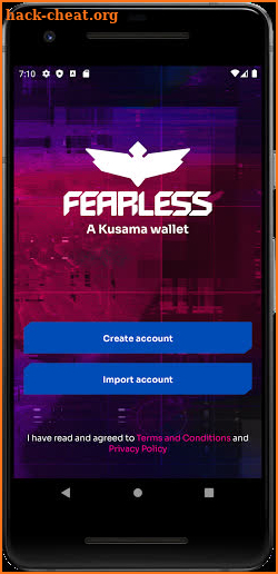 Fearless Wallet screenshot