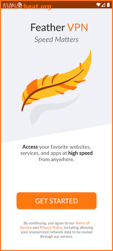 FeatherVPN: A Fast & Secure VPN for Everyone screenshot
