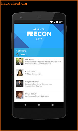FEEcon 2019 screenshot