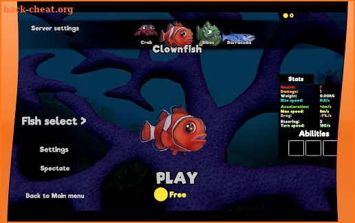 Feed and Grow Fish Game screenshot
