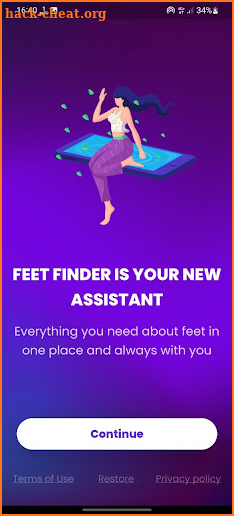 FeetFinder screenshot