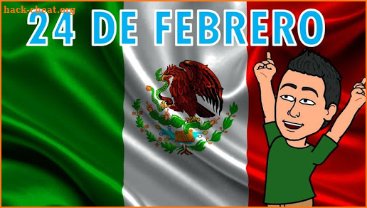 Feliz Dia de la Bandera Mexicana screenshot