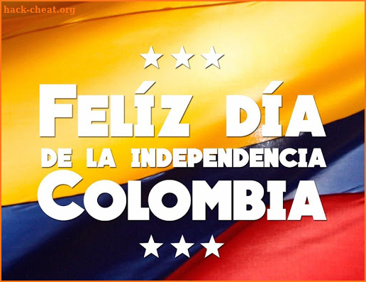 ¡Feliz día de la independencia Colombia! screenshot