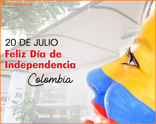Feliz día de la independencia Colombia 20 de Julio screenshot