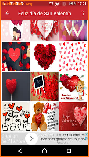 Feliz día de San Valentín con imágenes bonitas screenshot