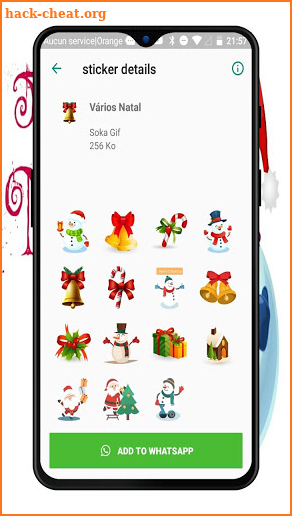 Feliz Natal 2020  WAStickerApp screenshot