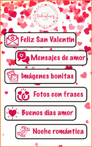 Feliz San Valentin - Imagenes de Amor con Frases screenshot